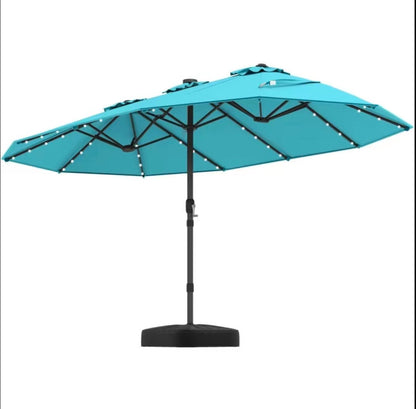 HIGHLAND OUTDOOR LED PATIO UMBRELLA