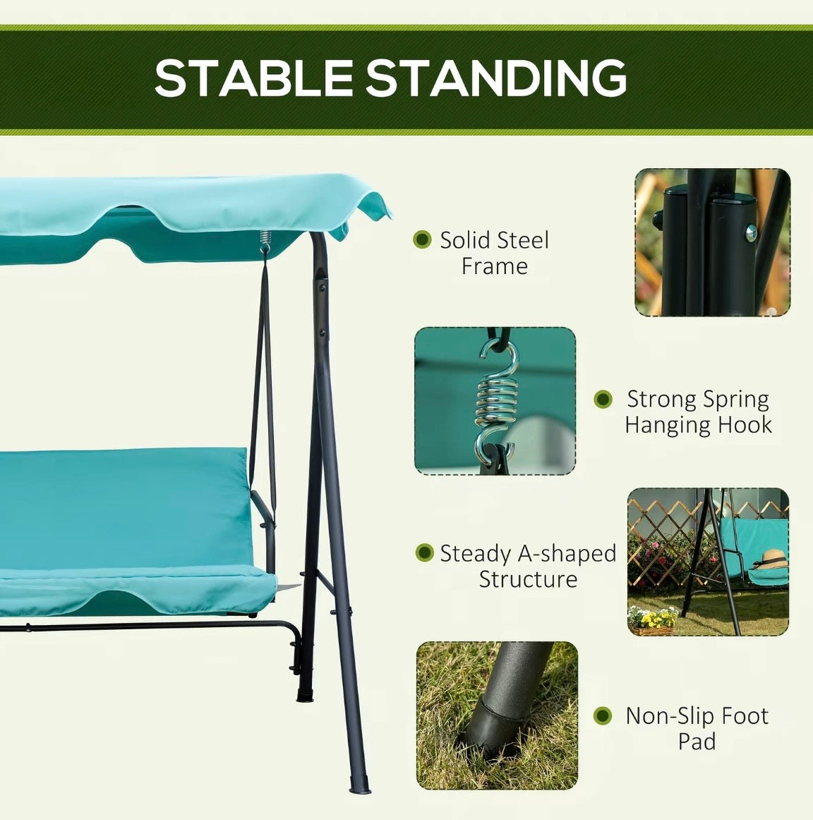 Outdoor Patio Swing