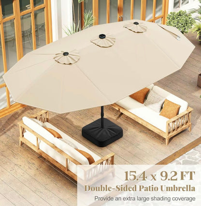 HIGHLAND OUTDOOR LED PATIO UMBRELLA